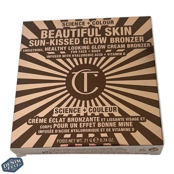 Charlotte Tilbury Airbrush Flawless Bronzer Tan Warm Matte Sculpt Glow NEW~NIB!! - Picture 2 of 14